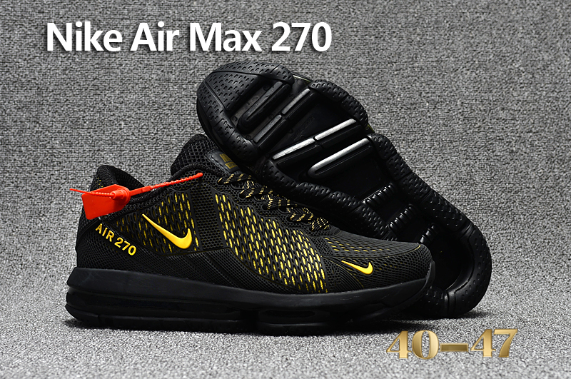 Nike Air Max Flair Black Yellow Shoes
